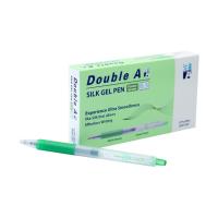 ราคา AA ปากกาเจล 0.5 มม.สีเขียว DOUBLE A (51856516)