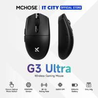 ราคา เมาส์เกมมิ่ง MCHOSE G3 ULTRA DUAL 8K BLACK Gaming Mouse (PRD202509010451)