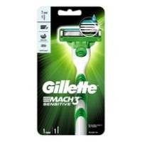 ราคา Gillette ยิลเลตต์ มัคทรี เซนซิทีฟ ใบมีดโกน พร้อมด้าม (BP_266793)