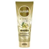 ราคา Sunsilk ซันซิล คอนดิชันเนอร์ เฮอเบิลฟิวชั่น แดเมจรีแพร์ 330 มล. (BP_294050)