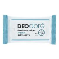 ราคา Deodore เดโอดอเร่ ดีโอเดอแรนท์ ไวพส์ 10 แผ่น (BP_263496)