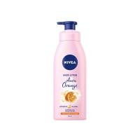 ราคา Nivea นีเวีย บอดี้ ออร่า ออเร้นจ์ ไวท์ โลชั่น 350 มล. (BP_283678)