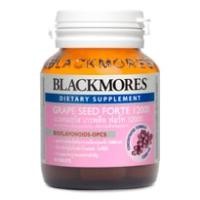 ราคา Blackmores แบลคมอร์ส เกรพสีด ฟอร์ท 12000 มก. 30 เม็ด<BR> (BP_206946)