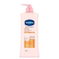 ราคา Vaseline วาสลีน เฮลธี้ ไบรท์ ซัน+โพลูชั่น โพรเทคชั่น โลชั่น SPF24 PA++ 320 มล. ผิวกระจ่างใส (BP_214507)