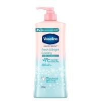 ราคา Vaseline วาสลีน เฮลธี้ ไบร์ท เฟรช แอนด์ ไบร์ท คูลลิ่ง โลชั่น 320 มล. ผิวกระจ่างใส สูตรเย็น (BP_277212)