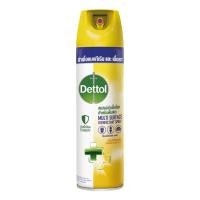 ราคา Dettol เดทตอล ดิสอินเฟคแทนท์ สเปรย์ ซันไชน์ บรีซ 225 มล. สเปรย์กำจัดเชื้อโรคสำหรับพื้นผิว (BP_301846)