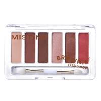 ราคา Mistine มิสทิน บราวน์นี่ อายแชโดว์ พาเลท 3.6ก. (BP_300573)