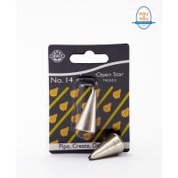 ราคา หัวบีบ PME JEM No.14 open star Nozzle Pipe , Create , Decorate หัวบีบนำเข้าจากประเทศอังกฤษ