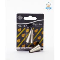 ราคา หัวบีบ PME JEM No.16 open star Nozzle Pipe , Create , Decorate หัวบีบนำเข้าจากประเทศอังกฤษ