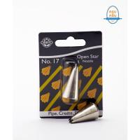 ราคา หัวบีบ PME JEM No.17 open star Nozzle Pipe , Create , Decorate หัวบีบนำเข้าจากประเทศอังกฤษ