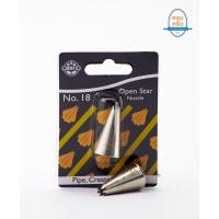 ราคา หัวบีบ PME JEM No.18 open star Nozzle Pipe , Create , Decorate หัวบีบนำเข้าจากประเทศอังกฤษ