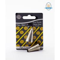 ราคา หัวบีบ PME JEM No.362 Fine Tooth Open star Nozzle Pipe , Create , Decorate หัวบีบนำเข้าจากประเทศอังกฤษ