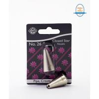 ราคา หัวบีบ PME JEM No.26 Closed Star Nozzle Pipe , Create , Decorate หัวบีบนำเข้าจากประเทศอังกฤษ