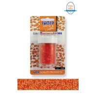 ราคา PME Edible Decorations - orange Glitter Flake