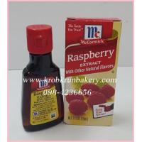 ราคา กลิ่นราสพ์เบอรี่ เอ็กซ์แทรค กลิ่นราสพ์เบอร์รี่ แม็คคอร์มิค McCormick Raspberry Extract (natural flavour)