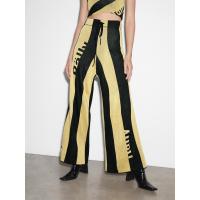 ราคา กางเกงขายาวดีไซน์ลายทาง - สีเหลืองดำ Rally Movement (40730)