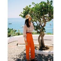 ราคา กางเกงสแลค รุ่น Mosaic - สี Terracotta Rally Movement (84222)