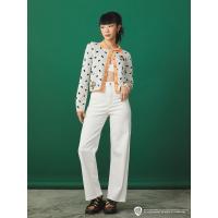 ราคา The Flintstones | Pomelo เสื้อคาร์ดิแกนปักลาย Pebbles และ Bamm-Bamm - สีครีม Pomelo (88283)