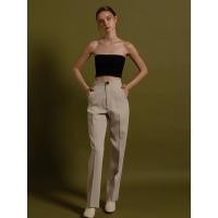 ราคา กางเกงขายาว รุ่น Chloe - สี Ivory Pimnatta (73491)