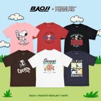 ราคา BAOJI บาโอจิ เสื้อผู้ชายและผู้หญิง BAOJIxPEANUTS ทรง REGULAR ลายลิขสิทธิ์แท้สนูปี้ (BSPATR-007-011) (46200610201)