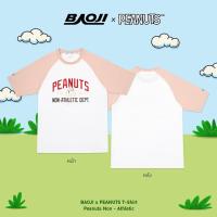 ราคา BAOJI บาโอจิ เสื้อผู้ชายและผู้หญิง รุ่น BAOJIxPEANUTS ทรง RAGLAN ลายลิขสิทธิ์แท้สนูปี้ ONLINE EXCLUSIVE (BSPATA-001) (57050959110)