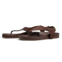 ราคา BAOJI BBOLD Strappy Sandals 1007 รองเท้าแตะคีบผู้หญิง รัดส้น หนัง PU ใส่สบาย สไตล์มินิมอล (BLW1007) (41379526813)