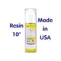 ราคา ไส้กรองน้ำเรซิ่น 10 นิ้ว Softener PURITY PRO สารเรซิ่น DOW - Made in USA