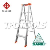 ราคา บันไดซันกิอลูมิเนียมขึ้นลง 1 ทาง รุ่นมีถาด รุ่น LD-SKT Series (SKU : SANKI : บันไดอุตสาหกรรม)