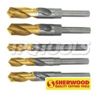 ราคา ดอกสว่านก้านลด HSS 1/2" Reduced Parallel Shank (Blacksmiths) Drills - TiN Tipped - Metric (SKU : SHERWOOD)