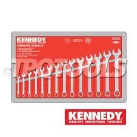 ราคา ชุดประแจแหวนข้างปากตาย KEN-582-2960K (SKU : KENNEDY : ประแจชุด ประแจแหวน-ปากตาย)