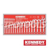 ราคา ชุดประแจแหวนข้างปากตาย KEN-582-2910K (SKU : KENNEDY : ประแจชุด ประแจแหวน-ปากตาย)