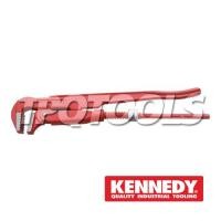ราคา ประแจจับท่อ 2 ขา Swedish Pattern Pipe Wrenches 90deg Type (SKU : KENNEDY : เครื่องมือช่าง)