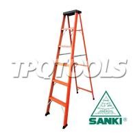ราคา บันไดเคลือบสีแบบมีถาด รุ่น LD-TPP Series (SKU : SANKI : บันไดอุตสาหกรรม)