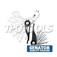 ราคา ชุดเครื่องมืออเนกประสงค์ 20 ชิ้น SEN-595-4430K (SKU : SENATOR : ประแจแอล / ประแจหกเหลี่ยม)
