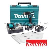 ราคา DHP483RFE สว่านกระแทกไร้สาย 1/2" (13 มม.) พร้อมแบต (SKU : MAKITA : เครื่องมือไฟฟ้า DHP483RFE)