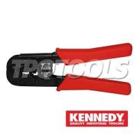 ราคา KEN-515-5460K คีมย้ำหางปลา Modular Plug Crimp Tool (SKU : KENNEDY : คีมย้ำหางปลา คีมย้ำไฮโดรลิค KEN-515-5460K)