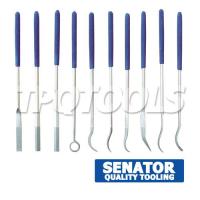 ราคา ตะไบเพชรชุด 140mm (5.1/2" ) 10 Piece Diamond Riffler & Needle File Set (SKU : SENATOR : เครื่องมือช่าง SEN-033-2700K)