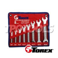 ราคา ชุดประแจปากตาย (มิล) TPQ-TRDES8 (SKU : TOREX : ประแจชุด ประแจแหวน-ปากตาย)