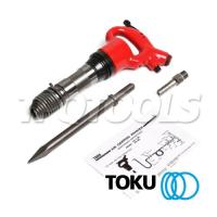 ราคา AA-3B สกัดลมพร้อมดอกสกัดแหลม 12" (SKU : TOKU เครื่องมือลม AA-3B)