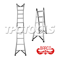 ราคา TPQ-BCHL บันไดหัวล็อค ขึ้นลง 2 ทาง และพาดตรงได้ BARCO (SKU : BARCO บันไดอุตสาหกรรม TPQ-BCHL Series)