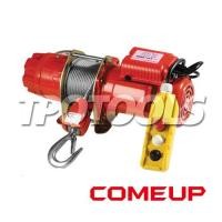 ราคา CP-250B รอกกว้านสลิงไฟฟ้าความสามารถยก 250 กก. (SKU : COME UP รอกโซ่ รอกโยก รอกถ่วง CP-250B)