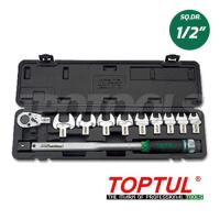 ราคา GAAI1101 ชุดประแจปอนด์เปลี่ยนหัวได้(ปากตาย) SQ.1/2"11 ตัวชุด 1/2" SQ.DRIVE (SKU : TOPTUL : ชุดประแจขันปอนด์ GAAI1101)