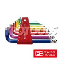 ราคา ชุดประแจหกเหลี่ยมหัวบอลสั้น PB212H-10RB (SKU : PB SWISS TOOLS : เครื่องมือช่าง PB212H-10RB)