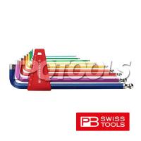 ราคา ชุดประแจหกเหลี่ยมหัวบอลยาว PB212LH-10RB (SKU : PB SWISS TOOLS : เครื่องมือช่าง PB212LH-10RB)