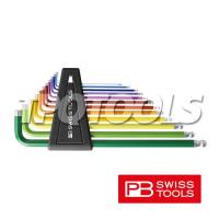 ราคา ชุดประแจหกเหลี่ยมหัวบอลยาว PB212ZLH-12RB (SKU : PB SWISS TOOLS : เครื่องมือช่าง PB212ZLH-12RB)