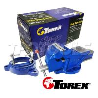 ราคา TPQ-TRBVFB4 + TPQ-TRBSWV4 ชุดปากกาจับชิ้นงาน 100 มม. (4") พร้อมฐานหมุน (SKU : TOREX : ปากกาจับชิ้นงาน ปากกาจับเหล็ก TPQ-TRBVFB4 + TPQ-TRBSWV4)