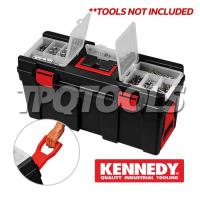 ราคา กล่องเครื่องมือพลาสติก Tool Boz with Tote & Wheels KEN-593-2340K (SKU : KENNEDY : กล่องเครื่องมือ กระเป๋าเครื่องมือ KEN-593-2340K)