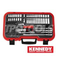 ราคา KEN-582-4896K บล็อกชุด 82 ตัว SQ.DR.1/4" (SKU : KENNEDY : บล็อกชุด / บล็อกชุดพร้อมเครื่องมือ KEN-582-4896K)