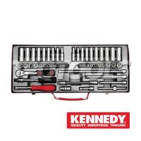 ราคา KEN-582-4902K บล็อกชุด 51 ตัว SQ.DR.1/4" (SKU : KENNEDY : บล็อกชุด / บล็อกชุดพร้อมเครื่องมือ KEN-582-4902K)