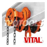 ราคา 20AG รอกวิ่งบนราง 2 ตัน GEARED TROLLEY (ญี่ปุ่น) (SKU : VITAL รอกโซ่ รอกโยก รอกถ่วง 20AG)